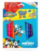 Цветни моливи JUMBO 12 +1 цвята и острилка Mickey Mouse & Friends Disney