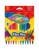 Флумастери 12 цвята Colorino  