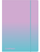 Папка A4 с ластик Gradient Blueberry