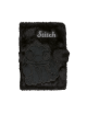 Пухкава тетрадка A5 – Stitch Fluffy BLACK