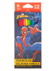 Триъгълни цветни моливи 12 цвята Spiderman 2026