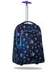 Ученическа раница на колела Coolpack - ALAN - Star Night