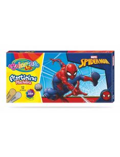 Пластилин Spiderman 12 цвята Colorino