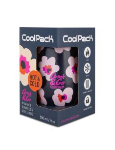 Чаша за кафе Coolpack - MISS 500 ml - FLORES NINA