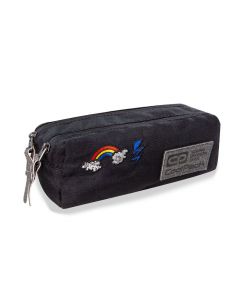 Ученически несесер Coolpack - Edge Sparkling Badges Black