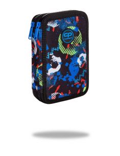 Ученически несесер с пособия COOLPACK - JUMPER 2 - Football Blue