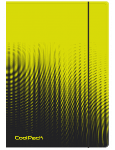 Папка A4 с ластик Gradient Lemon