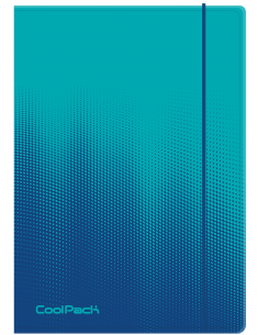 Папка A4 с ластик Gradient Ocean