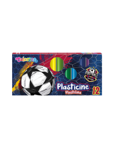 Пластилин 12 цв. Football Colorino