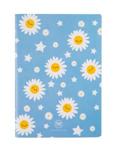 Тетрадка А5 Coolpack мека корица PP 32л. квадратчета Daisy Sun