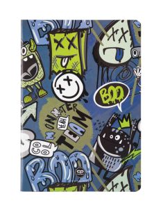Тетрадка А5 Coolpack мека корица PP 32л. квадратчета Monster Team