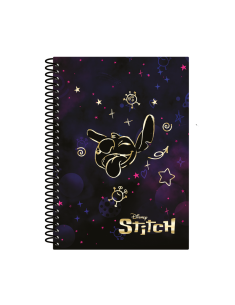 Тетрадка B5 - 100 м.кв. STITCH GOLD - 1