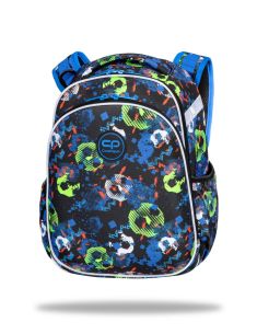 Ученическа раница COOLPACK - TURTLE - FOOTBALL BLUE