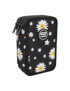 Ученически несесер с пособия Coolpack - Jumper 3 - DAISY BLACK