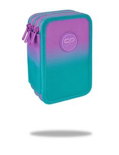 Ученически несесер с пособия COOLPACK - JUMPER 3 - Gradient Blueberry