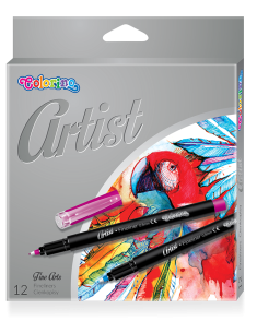 Тънкописци 12 цвята Colorino Artist