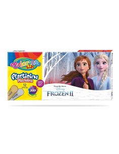 Пластилин Frozen 12 цвята Frozen Colorino