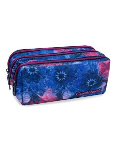 Ученически несесер с три ципа COOLPACK - PRIMUS - PINK MAGNOLIA