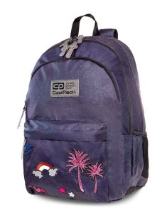 Ученическа раница Hippie Sparkling Badges Jeans