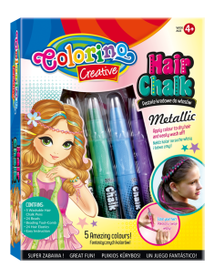 Пастели за коса Girls металик цветове Colorino