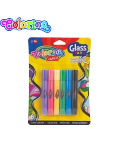 Боички за стъкло Colorino 6 цв. 