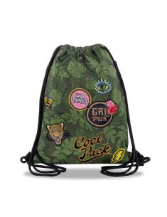 Спортна торба Coolpack SPRINT Badges G`Green