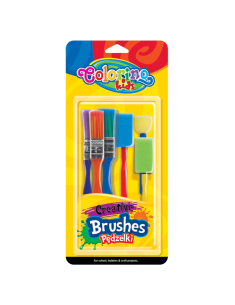 Креативни четки Colorino 6 бр.