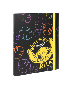 Папка картон A4 Coolpack - Stitch Black - Relax