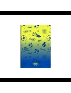 Тетрадка А5 PP 60 л. ред Football 2T