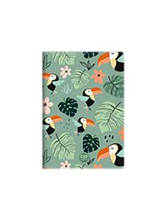 Тетрадка А5 Coolpack мека корица PP 60 л. ред Toucans
