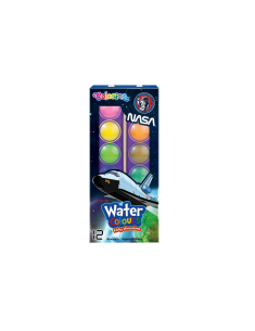Акварелни бои 12 цвята Nasa Colorino
