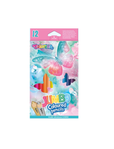 Цветни моливи Jumbo Dreams Colorino