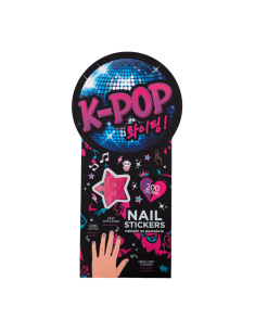Комплект за маникюр - K-POP DARK стикери за нокти 200бр.
