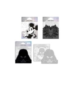 Лепящи листчета Coolpack Disney 100 Black, асортимент
