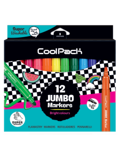 Маркери JUMBO 12 цв. COOLPACK Kids
