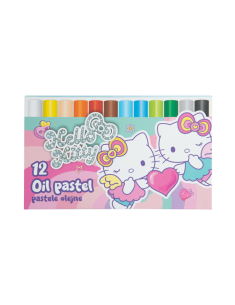 Маслени пастели 12 цвята Colorino Hello Kitty Pastel