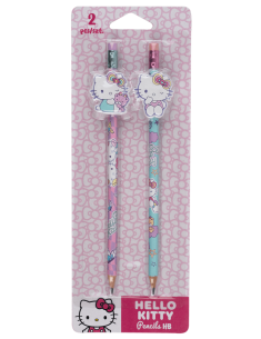 Молив HB 2 бр. блистер Hello Kitty Pastel_3