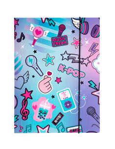 Папка с ластик А4 K-POP Bright - Coolpack