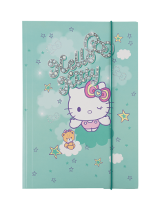 Папка картон А4_2 Hello Kitty Pastel