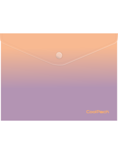 Папка с копче A4 Gradient Berry