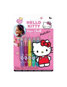 Пастели за коса 5 цвята Metallic Hello Kitty Pastel