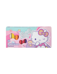 Пластилин 12 цвята Colorino Hello Kitty Pastel