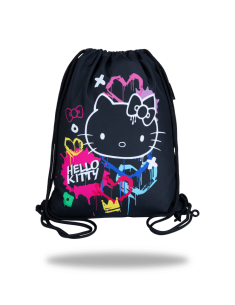 Спортна торба Coolpack - BETA - Hello Kitty Neon Black