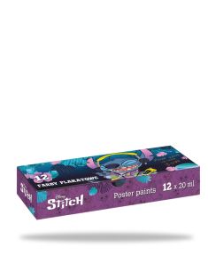 Темперни бои в бурканчета 12 цвята Colorino Stitch