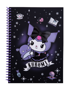 Тетрадка B5 със спирала PP 100 листа Kuromi_1