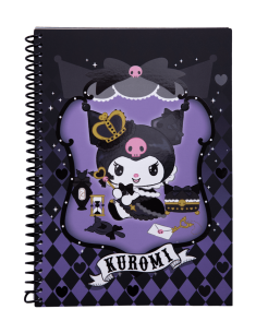 Тетрадка B5 със спирала PP 100 листа Kuromi_3