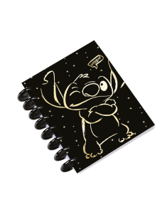 Тетрадка с пластмасова спирала B5 - STITCH GOLD - 1