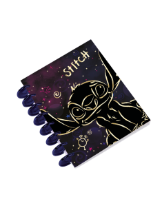 Тетрадка с пластмасова спирала B5 - STITCH GOLD - 2