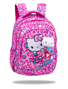 Ученическа раница Coolpack - FAST - Hello Kitty Pink