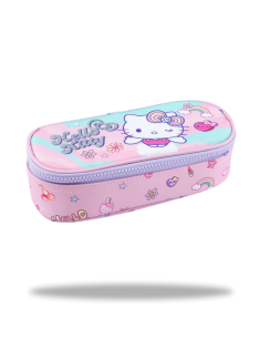 Ученически несесер Coolpack - Campus - Hello Kitty Pastel Pink